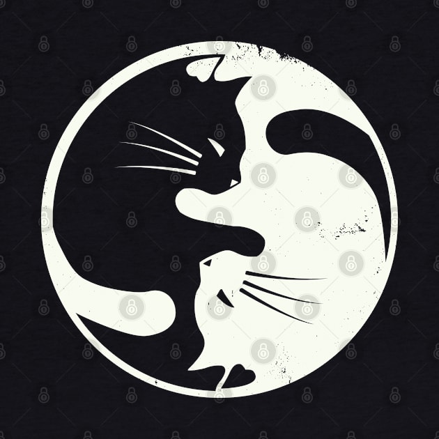 Cat Yin Yang by susanne.haewss@googlemail.com